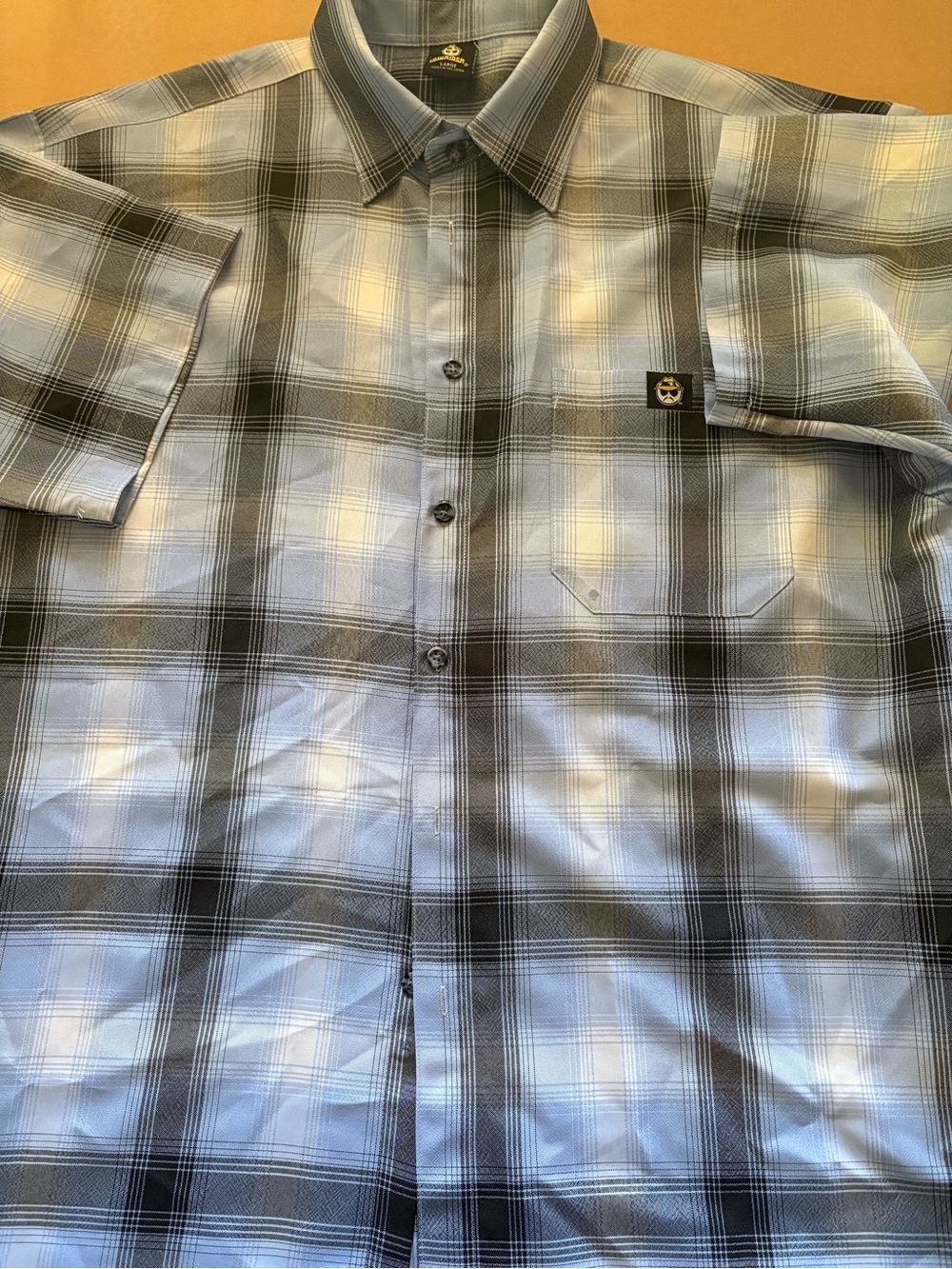 Lowrider men's button-up Size L Blue